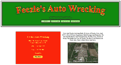 Desktop Screenshot of feezleautowrecking.com